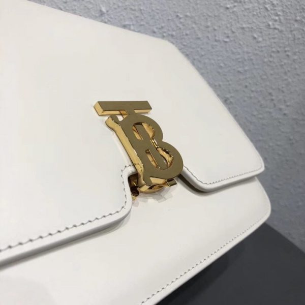 BURBERRY LEATHER TB SHOULDER BAG 버버리 레더 티비 숄더백