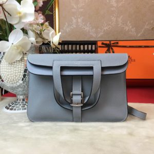 HERMES HALZAN<br>에르메스 할잔<br>[30x28cm 오리지널 소,양가죽]