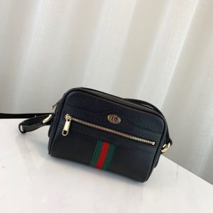 GUCCI OPHIDIA CROSS BAG<br>구찌 오피디아 크로스백<br>[17.5x12x5.5cm 이태리가죽]