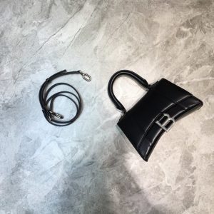 BALENCIAGA HOURGLASS TOP HANDLE BAG <br>발렌시아가 아워글래스 탑 핸드백