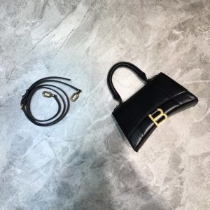 BALENCIAGA HOURGLASS TOP HANDLE BAG <br>발렌시아가 아워글래스 탑 핸드백