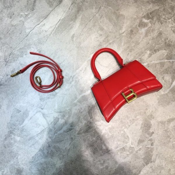 BALENCIAGA HOURGLASS TOP HANDLE BAG 발렌시아가 아워글래스 탑 핸드백