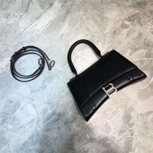 BALENCIAGA HOURGLASS TOP HANDLE BAG 발렌시아가 아워글래스 탑 핸드백