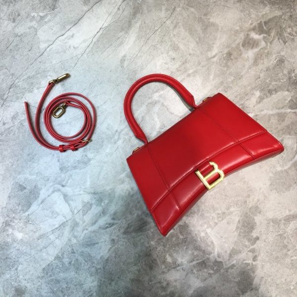 BALENCIAGA HOURGLASS TOP HANDLE BAG 발렌시아가 아워글래스 탑 핸드백