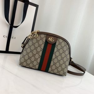 GUCCI GG SUPREME SHOULDER BAG<br>구찌 GG 슈프림 숄더 백<br>[23.5x19x8cm]