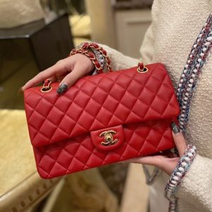 CHANEL CLASSIC FLAP BAG<br>샤넬 클래식 플랩 백<br>[25cm 프랑스산 양가죽]