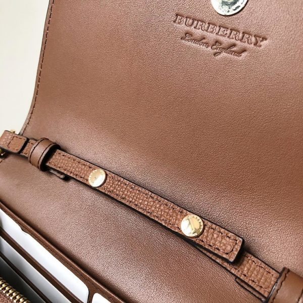 BURBERRY LEATHER SHOULDER BAG 버버리 숄더백