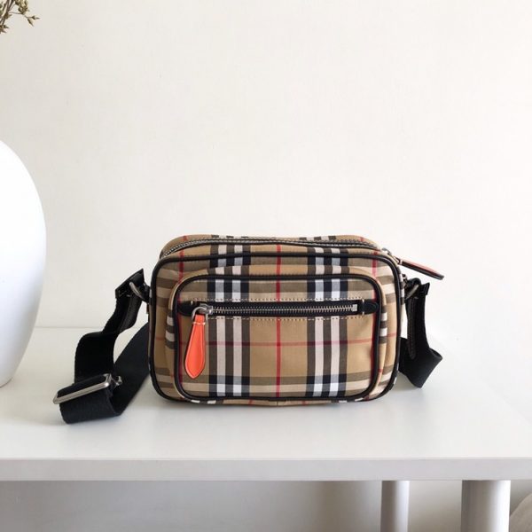 BURBERRY CHECK CROSS BAG 버버리 체크 크로스백