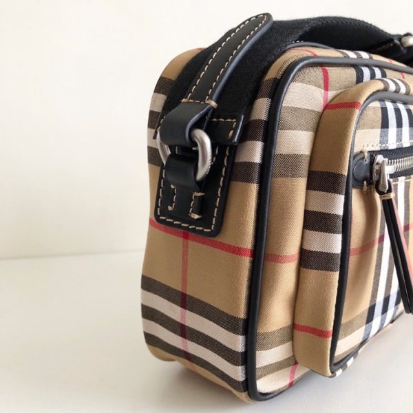 BURBERRY CHECK CROSS BAG 버버리 체크 크로스백