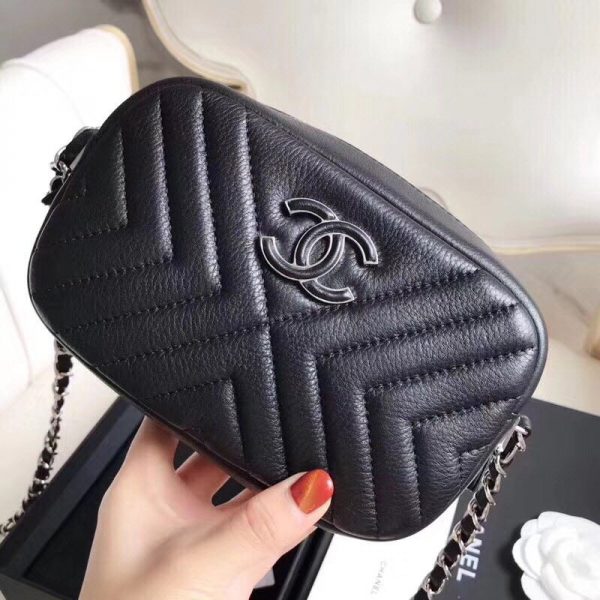 CHANEL CC CALFSKIN CAMERABAG 샤넬 CC 카프스킨 카메라백