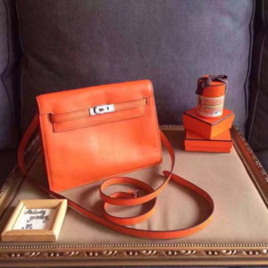 HERMES KELLY MINI CROSS BAG<br>에르메스 켈리 미니 크로스 백<br>[21x16cm]