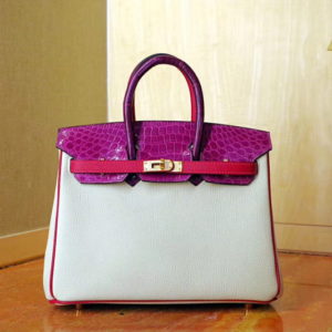 HERMES BIRKIN BAG (CROCODILE SKIN)<br>에르메스 버킨백<br>[25 악어가죽]