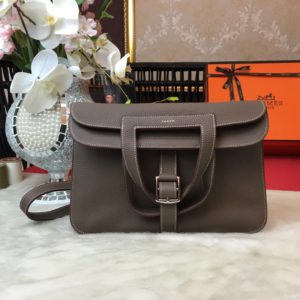 HERMES HALZAN<br>에르메스 할잔<br>[30x28cm 오리지널 소,양가죽]