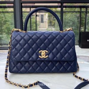 CHANEL COCO HANDLE BAG<br>샤넬 코코 핸들 백<br>[29cm 이태리송아지가죽]