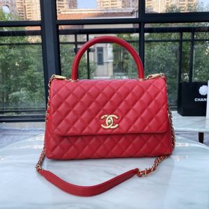 CHANEL COCO HANDLE BAG<br>샤넬 코코 핸들 백<br>[29cm 이태리송아지가죽]