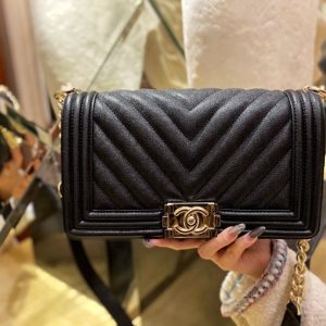 CHANEL BOY FLAP BAG <br>샤넬 보이 플랩 백<br>[25cm INCAS정품가죽]