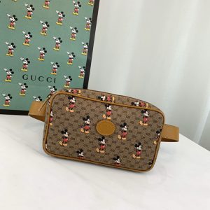 GUCCI X DISNEY BELT BAG<br>구찌 X 디즈니 벨트 백<br>[24x14x5.5cm 이태리소가죽]