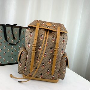 GUCCI X DISNEY BACKPACK<br>구찌 X 디즈니 백팩<br>[28x40x18cm 이태리소가죽]