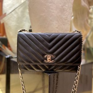 CHANEL TRENDY WOC BAG<br>샤넬 트렌디 WOC 백<br>[19cm 이태리양가죽]