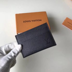 LOUIS VUITTON PORTE CARTES DOUBLE<br>루이비통 남녀공용 카드지갑<br><i>11x1cm</i>