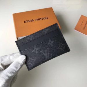 LOUIS VUITTON PORTE CARTES DOUBLE<br>루이비통 남녀공용 카드지갑<br><i>11x1cm</i>