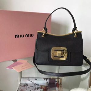 MIUMIU MINI TOTE BAG<br>미우미우 토트겸 숄더백<br>[25cm]