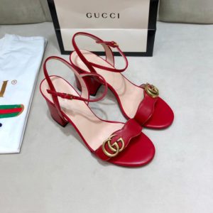 GUCCI LATHER SANDAL<br>구찌 레더 샌들<br><i>35-40 SIZE 굽7.5cm 이태리 소가죽</i>