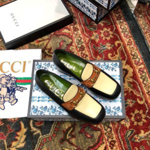 GUCCI LATHER LOAFER<br>구찌 레더 로퍼<br><i>35-40 SIZE 굽4.5cm 이태리 소가죽</i>