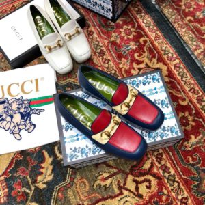 GUCCI LATHER LOAFER<br>구찌 레더 로퍼<br><i>35-40 SIZE 굽4.5cm 이태리 소가죽</i>