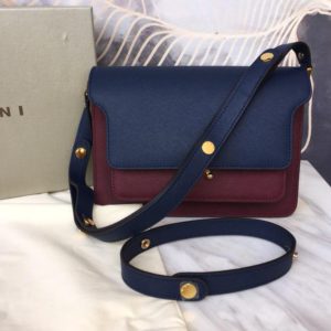 MARNI TRUNK SHOULDER BAG<br>마르니 트렁크 숄더 백<br>[24cm 이태리가죽]