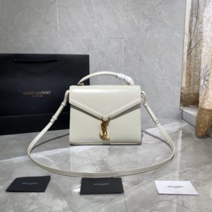 YSL CASSANDRA SHOULDER BAG<br>입생로랑 카산드라 숄더 백<br><i>24.5x20x11.5cm 이태리소가죽</i>