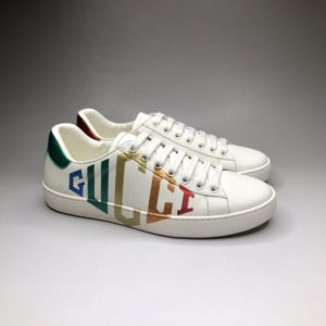 GUCCI ACE LATHER SNEAKERS<br>구찌 에이스 레더 스니커즈<br><i>남여공용 35-44 SIZE</i>