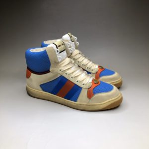 GUCCI GG SCREENER HIGH TOP SNEAKER<br>구찌 GG 스크리너 하이탑 스니커즈<br><i>남녀공용 35-45 SIZE</i>