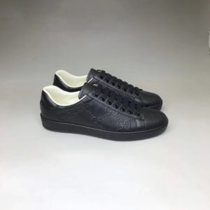 GUCCI ACE LATHER SNEAKERS<br>구찌 에이스 레더 스니커즈<br><i>남여공용 35-44 SIZE</i>