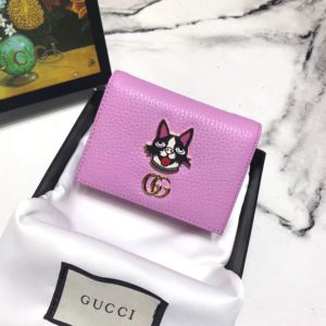 GUCCI GG SUPREME BOSCO WALLET<br>구찌 GG 슈프림 보스코 반지갑<br><i>11x9x3cm</i>