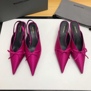 BALENCIAGA SANDAL/SLIPPER<br>발렌시아가 샌들/슬리퍼<br><i>34-40 SIZE 4cm 주문제작 실크</i>