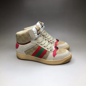 GUCCI GG SCREENER HIGH TOP SNEAKER<br>구찌 GG 스크리너 하이탑 스니커즈<br><i>남녀공용 35-45 SIZE</i>