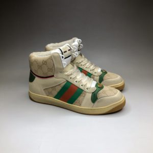 GUCCI GG SCREENER HIGH TOP SNEAKER<br>구찌 GG 스크리너 하이탑 스니커즈<br><i>남녀공용 35-45 SIZE</i>