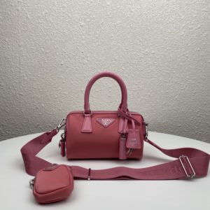 PRADA NYLON TOTE AND CROSS BAG<br>프라다 나일론 토트 앤 크로스 백<br>[20×11.5x11cm 프라다소재]