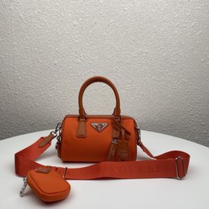 PRADA NYLON TOTE AND CROSS BAG<br>프라다 나일론 토트 앤 크로스 백<br>[20×11.5x11cm 프라다소재]