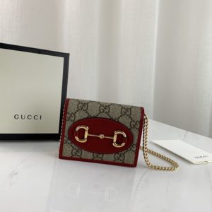 GUCCI 1955 HORSEBIT WALLET<br>구찌 1955 홀스빗 지갑<br><i>11×8.5cm 이태리가죽</i>