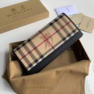 BURBERRY LEATHER WALLET 버버리 가죽 장지갑