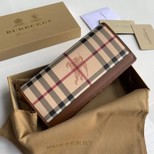 BURBERRY LEATHER WALLET 버버리 가죽 장지갑