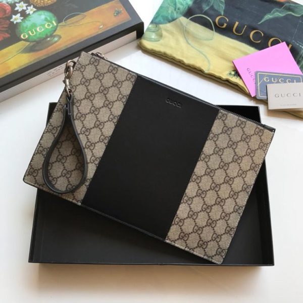 GUCCI GG SUPREME CLUTCH BAG 구찌 GG 클러치 백