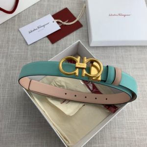 SALVATORE FERRAGAMO LEATHER BELT<br>살바토레 페라가모 가죽 벨트<br><i>폭 2.5cm 이태리소가죽</i>