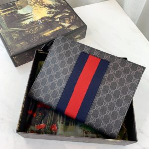 GUCCI GG SUPREME CLUTCH BAG 구찌 GG 슈프림 클러치 백