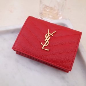 YSL CARD WALLET<br>입생로랑 카드 지갑<br><i>11×8.5cm 이태리가죽</i>