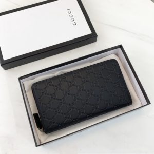 GUCCI SIGNATURE SSIMA WALLET 구찌 시그니처 씨마 지갑