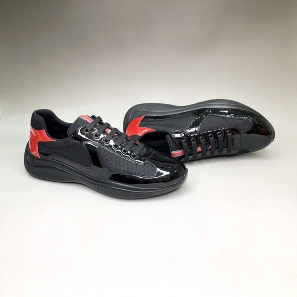 PRADA AMERICA CUP PATENT SNEAKERS 프라다 아메리카 컵 페이던트 스니커즈