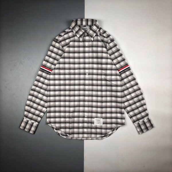 THOM BROWNE CHECK SHIRT 톰 브라운 체크 셔츠